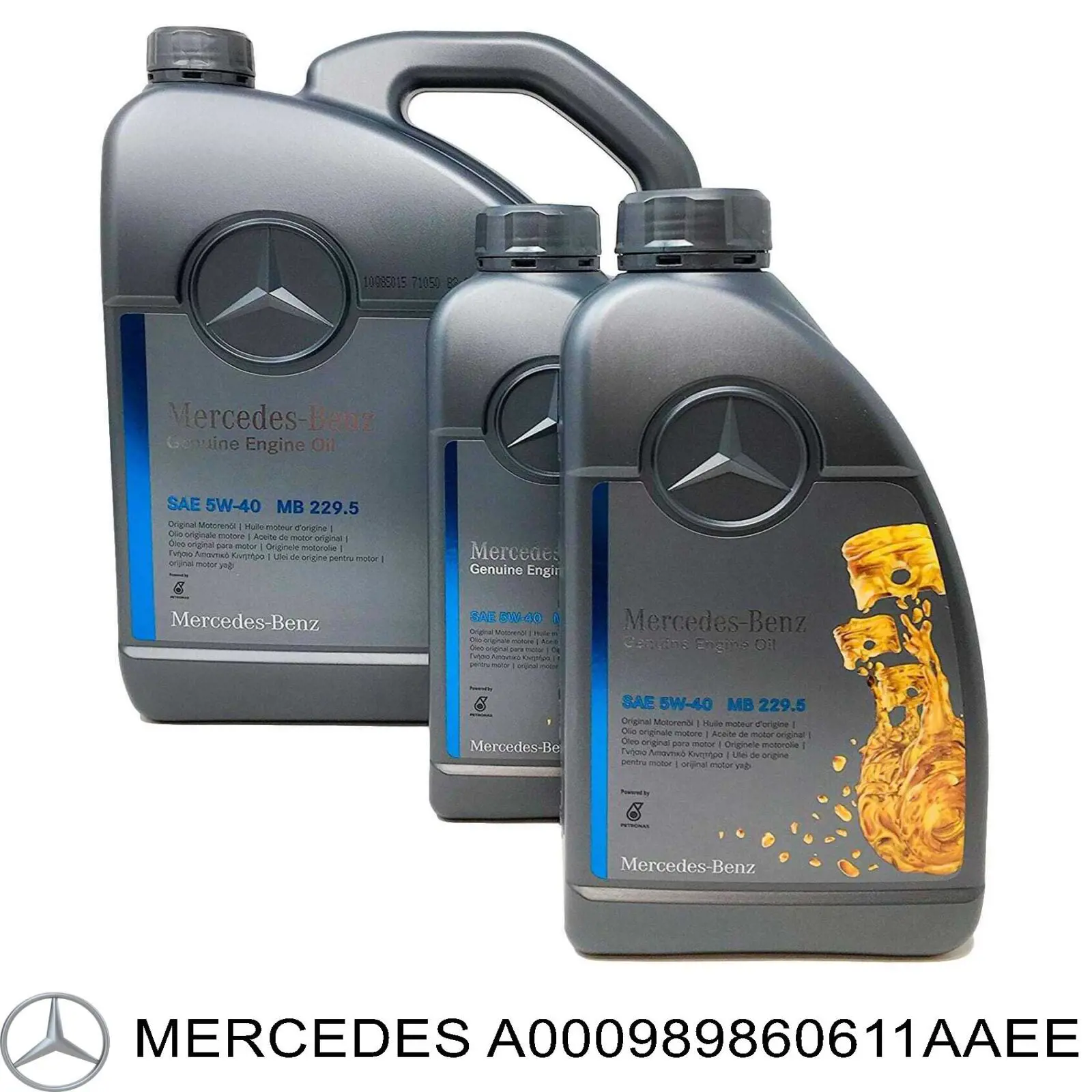 Do koszyka A000989860611AAEE Mercedes Olej do silnika
