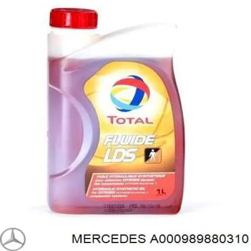 Do koszyka A000989880310 Mercedes Olej hydrauliczny (płyn)