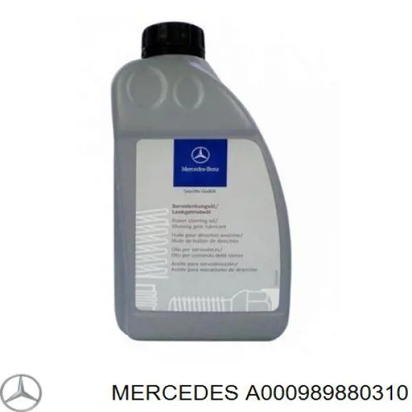 Do koszyka A000989880310 Mercedes Olej hydrauliczny (płyn)