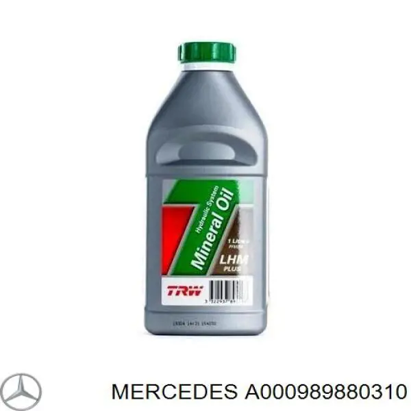 Olej hydrauliczny (płyn) Mercedes A000989880310 cena, od 12,98 USD