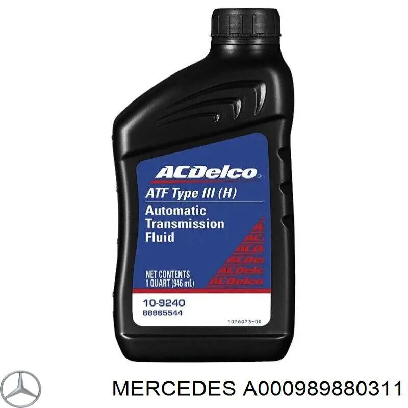 Do koszyka A000989880311 Mercedes Olej hydrauliczny (płyn)