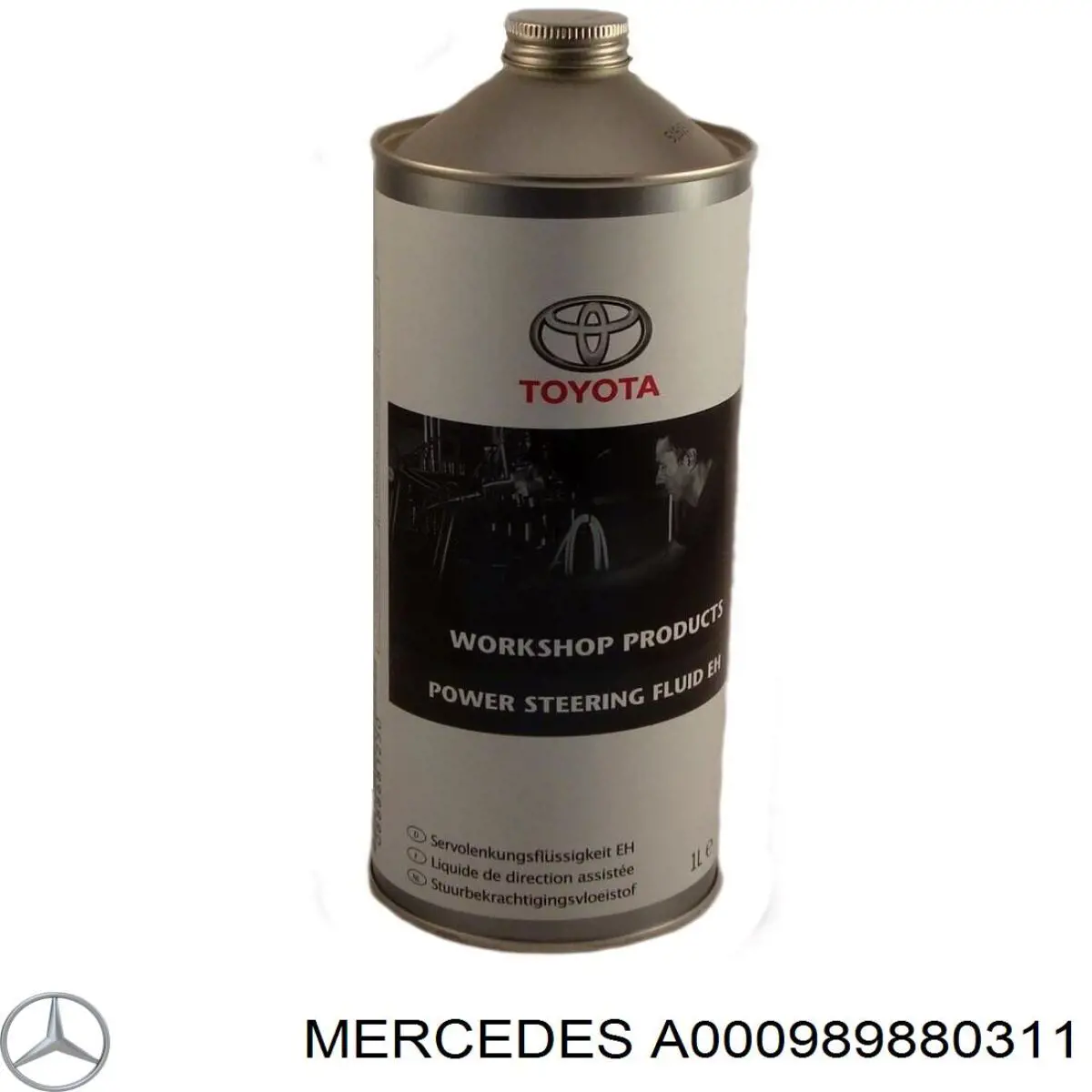 Olej hydrauliczny (płyn) Mercedes A000989880311 cena, od 13,54 USD