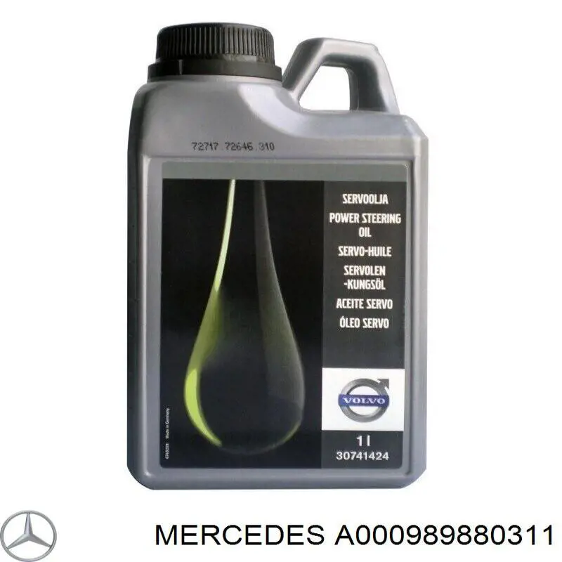 Olej hydrauliczny (płyn) Mercedes A000989880311