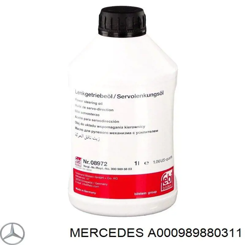 A000989880311 Mercedes Olej hydrauliczny (płyn)