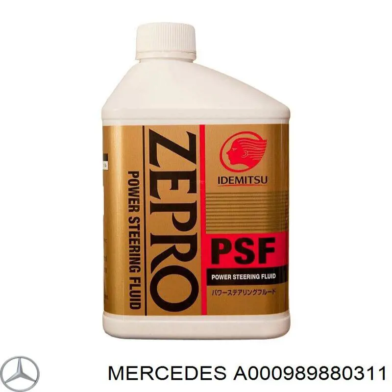 Olej hydrauliczny (płyn) Mercedes A000989880311 cena, od 13,54 USD