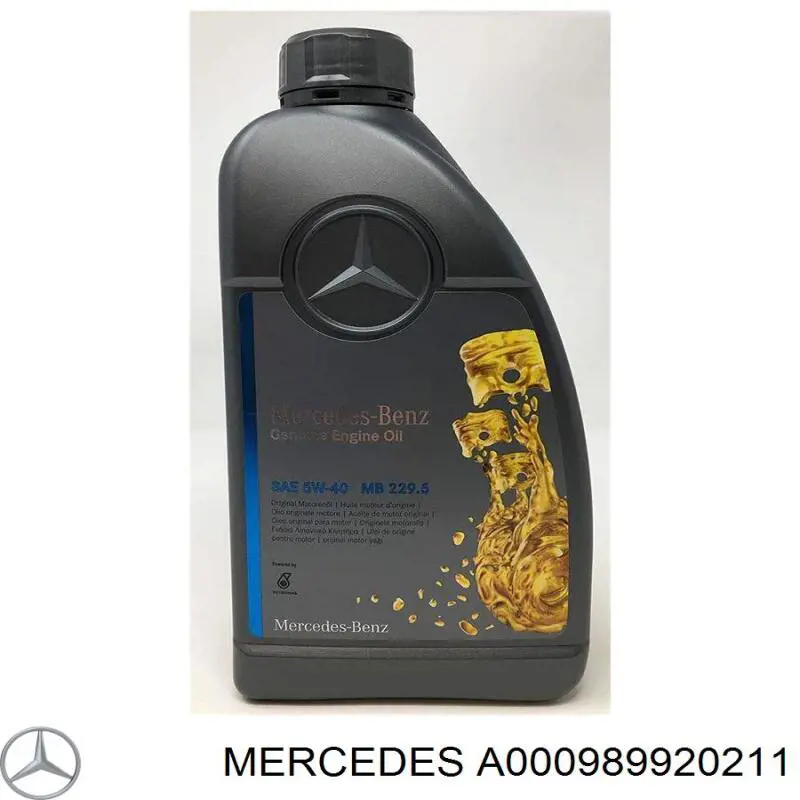 Olej do silnika Mercedes A000989920211