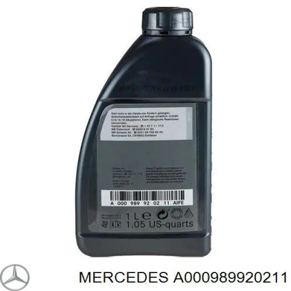 A000989920211 Mercedes Olej do silnika