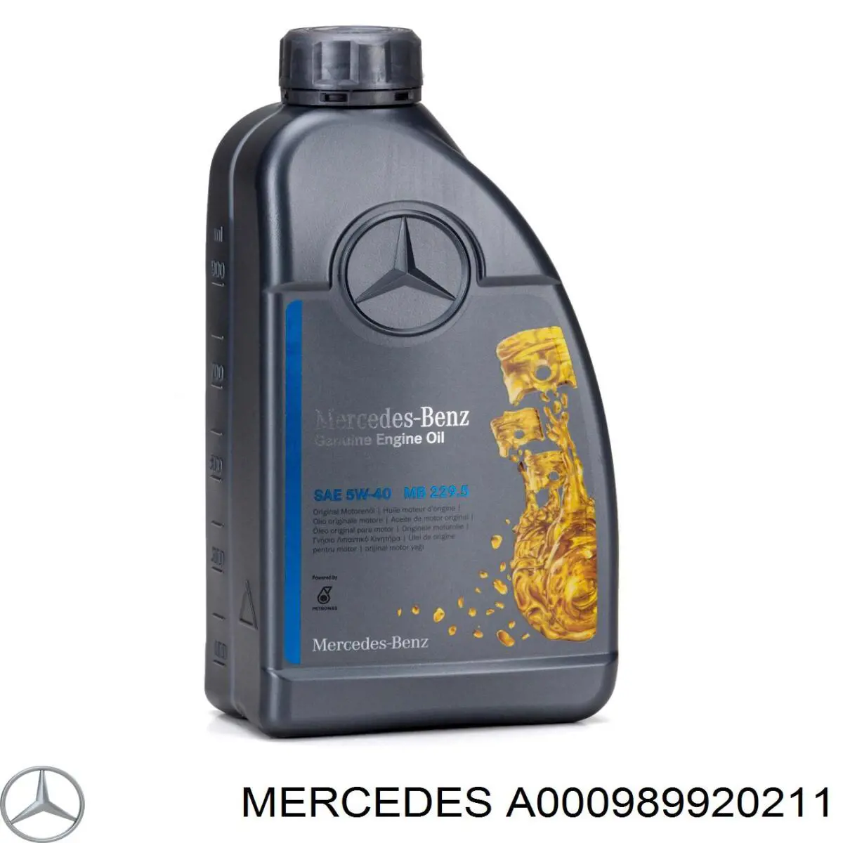 Olej do silnika A000989920211 Mercedes