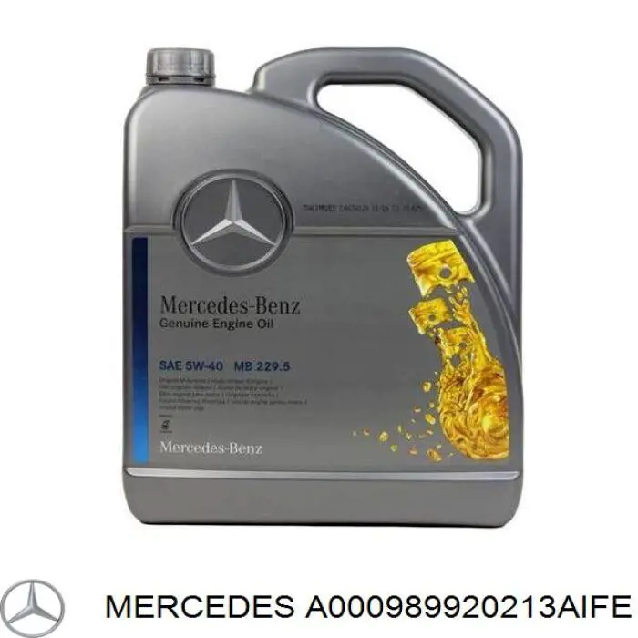 A000989920213AIFE Mercedes Olej do silnika
