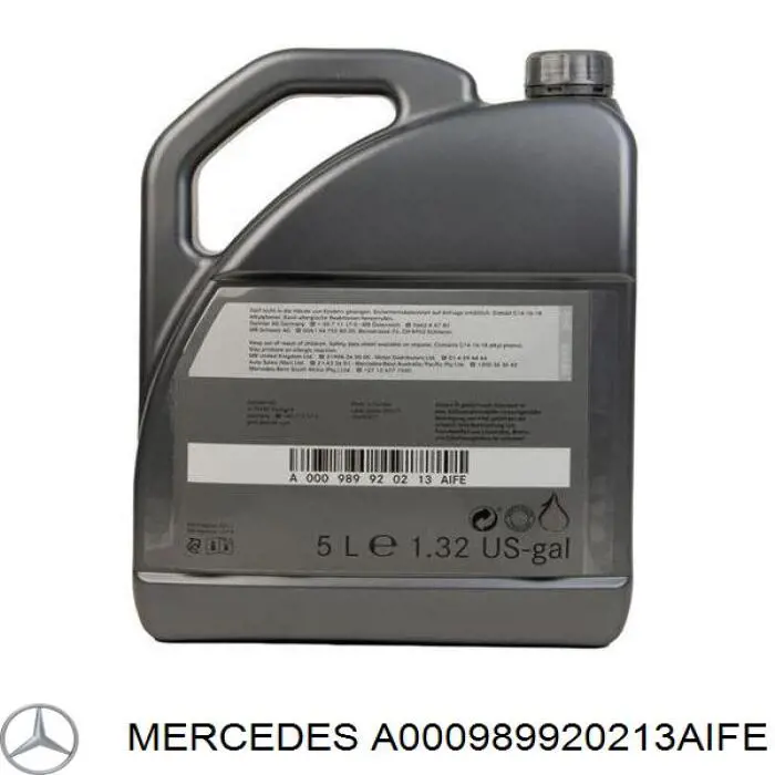 Olej do silnika Mercedes A000989920213AIFE