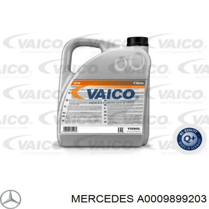 Do koszyka A0009899203 Mercedes Olej przekładniowy