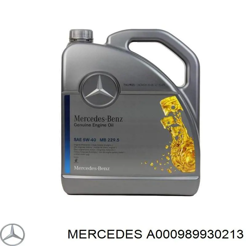 Olej do silnika Mercedes A000989930213 cena, od 25,67 USD
