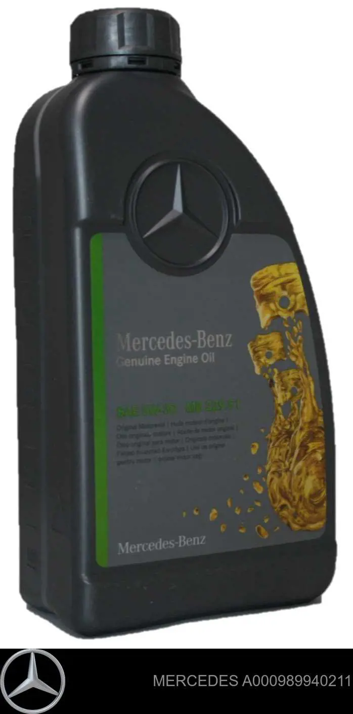 Olej do silnika Mercedes A000989940211 cena, od 21,50 USD