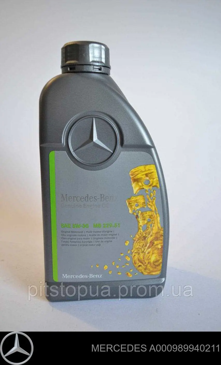 Do koszyka A000989940211 Mercedes Olej do silnika