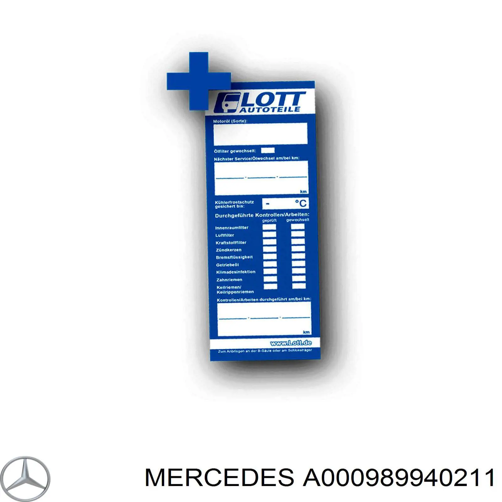 Olej do silnika Mercedes A000989940211