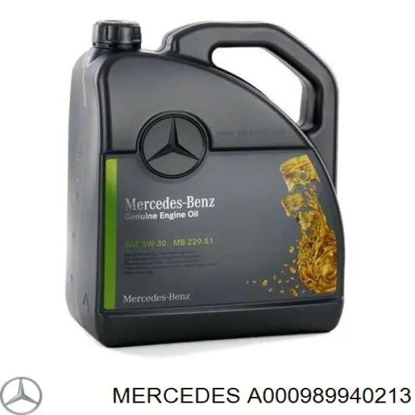 Do koszyka A000989940213 Mercedes Olej do silnika
