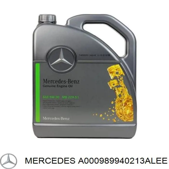 Do koszyka A000989940213ALEE Mercedes Olej do silnika