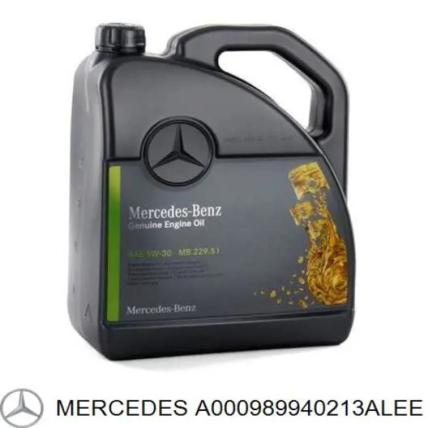 Do koszyka A000989940213ALEE Mercedes Olej do silnika