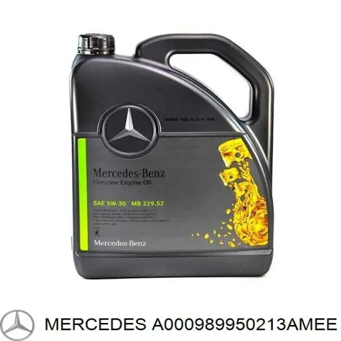 Olej do silnika A000989700613ABDE Mercedes