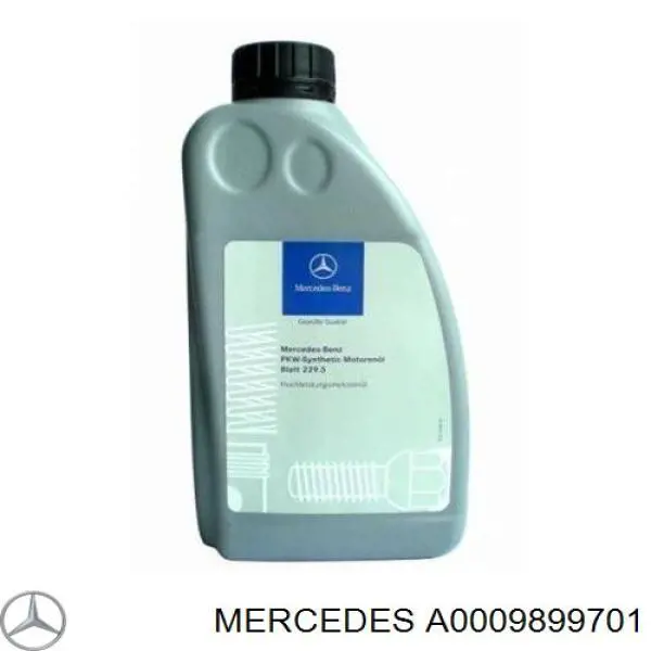 Olej do silnika Mercedes A0009899701 cena, od 19,64 USD