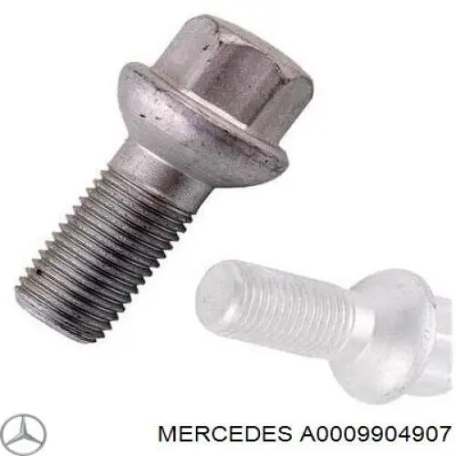 Śruba koła Mercedes A0009904907 cena, od 7,00 USD