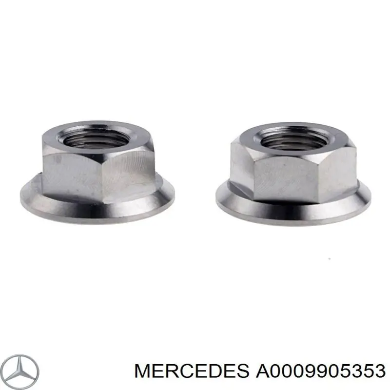 A0009905353 Mercedes Nakrętka koła