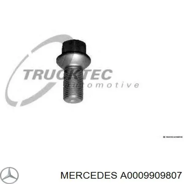 Do koszyka A0009909807 Mercedes Śruba koła