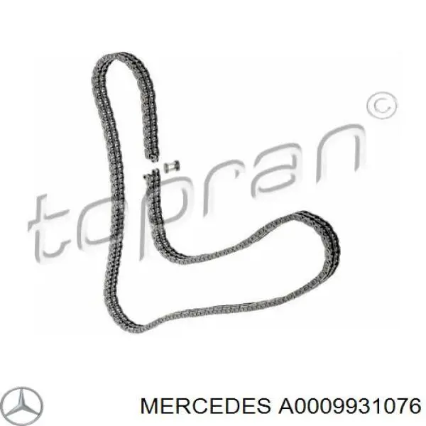 Łańcuch rozrządu A0009931076 Mercedes