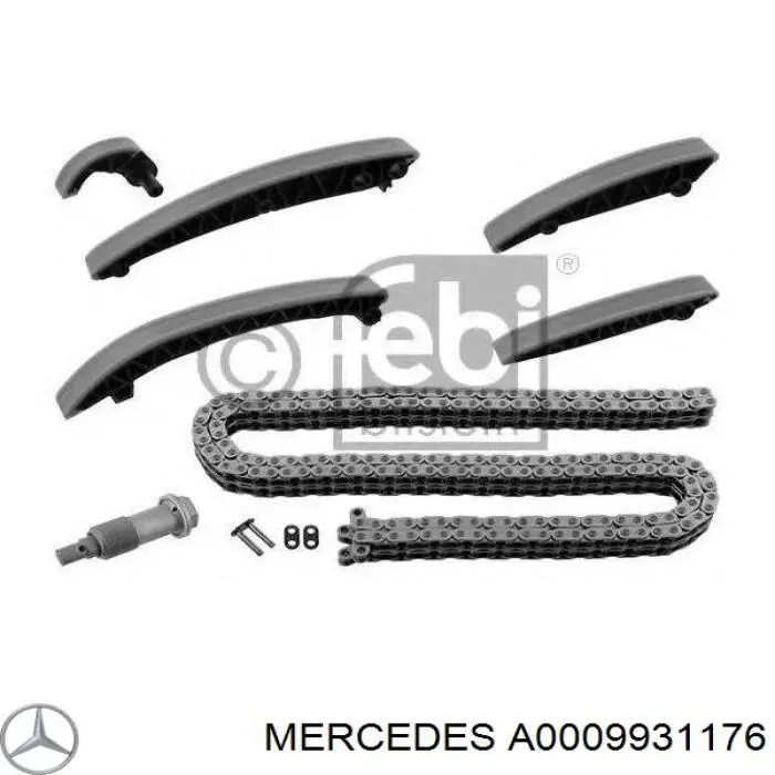 A0009931176 Mercedes łańcuch rozrządu