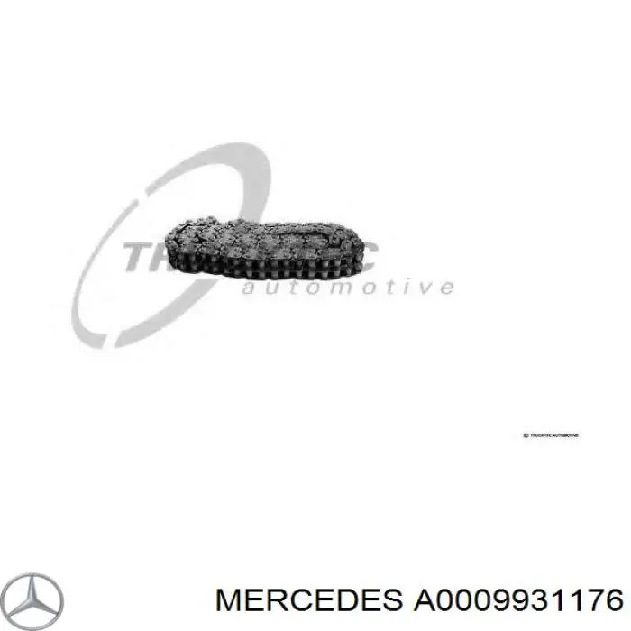 Do koszyka A0009931176 Mercedes Łańcuch rozrządu