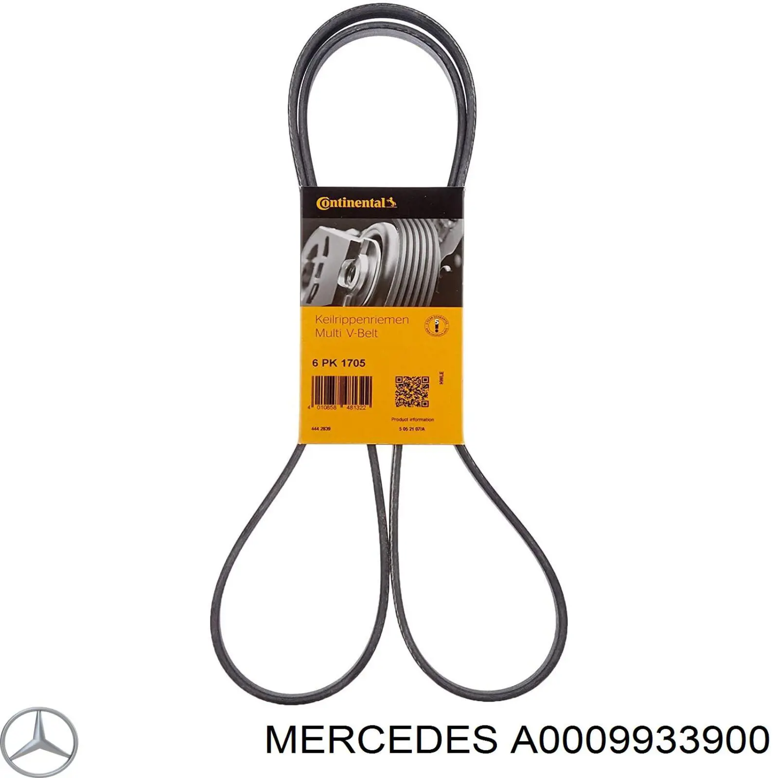 Pas napędowy mechanizmów Mercedes A0009933900 cena, od 16,43 USD
