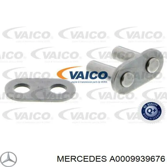 Do koszyka A0009939676 Mercedes Łańcuch rozrządu, zestaw