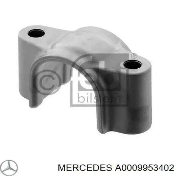 A0009953402 Mercedes Uchwyt mocowania tulei stabilizatora tylnego