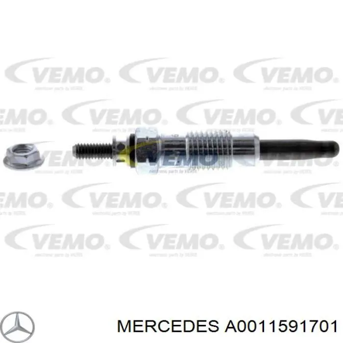Świeca żarowa Mercedes A0011591701