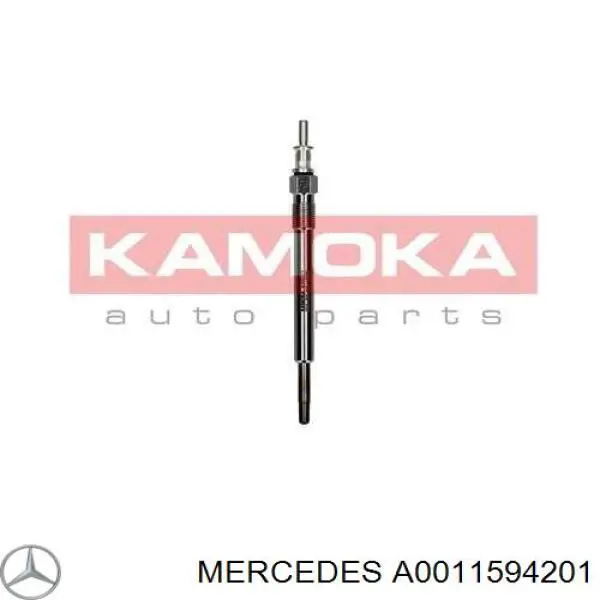 Do koszyka A0011594201 Mercedes Świeca żarowa