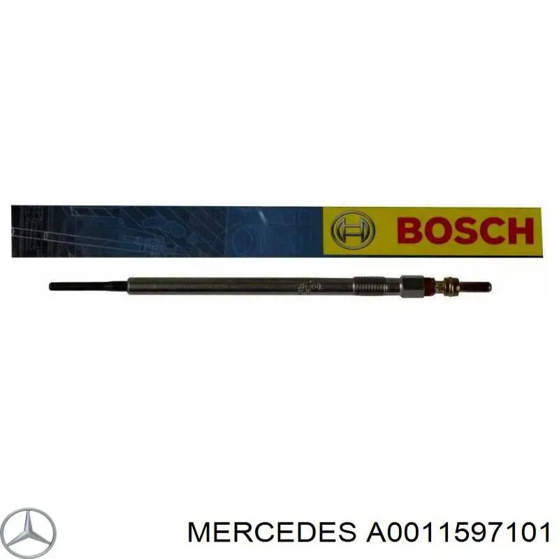 Do koszyka A0011597101 Mercedes Świeca żarowa