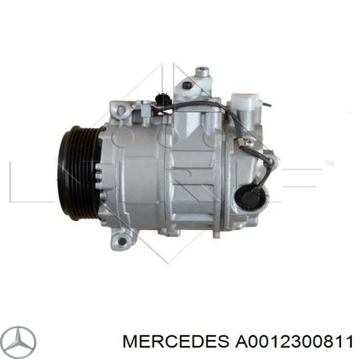 Sprężarka klimatyzacji Mercedes A0012300811 cena, od 58,18 USD