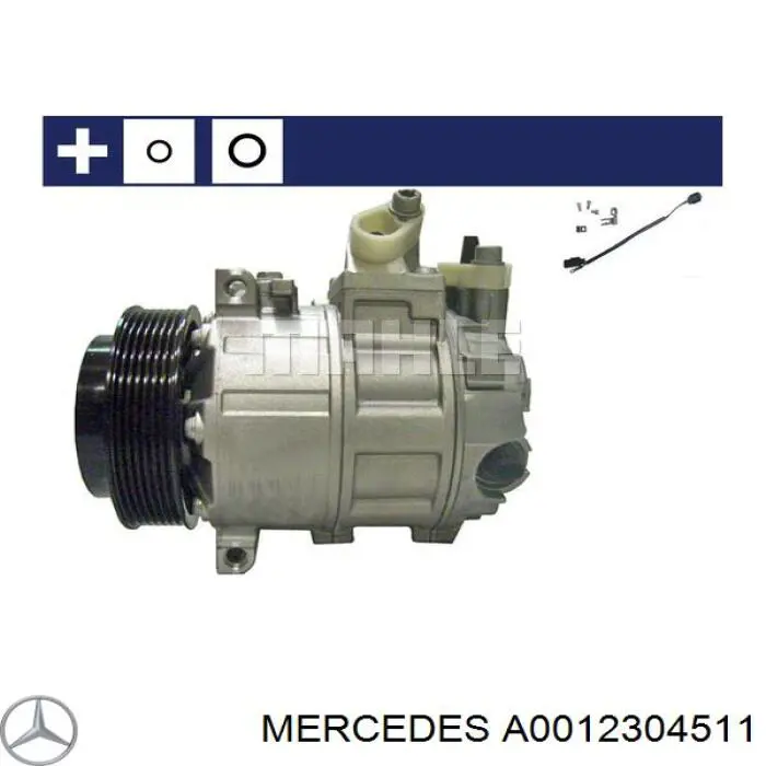 A0012304511 Mercedes Sprężarka klimatyzacji