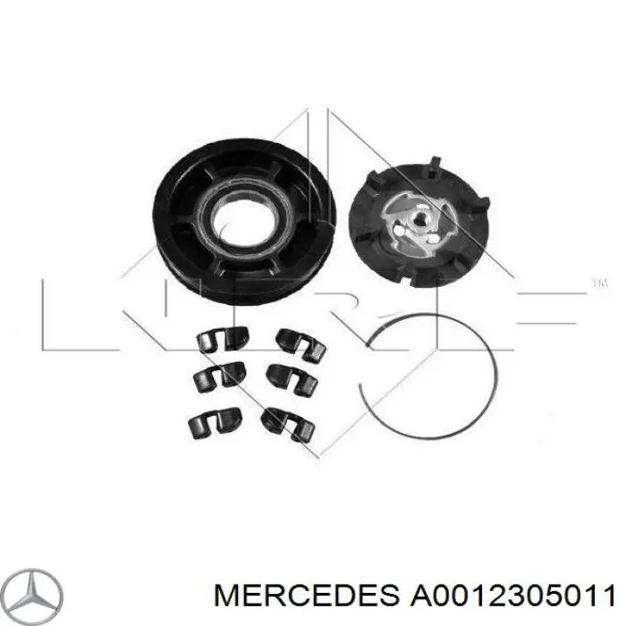 Sprężarka klimatyzacji Mercedes A0012305011 cena, od 236,66 USD