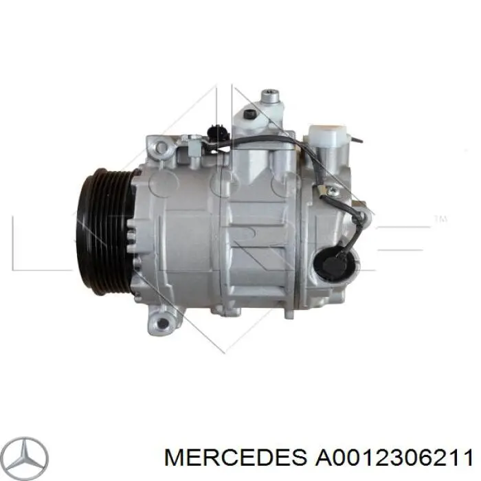 Sprężarka klimatyzacji Mercedes A0012306211 cena, od 29,53 USD