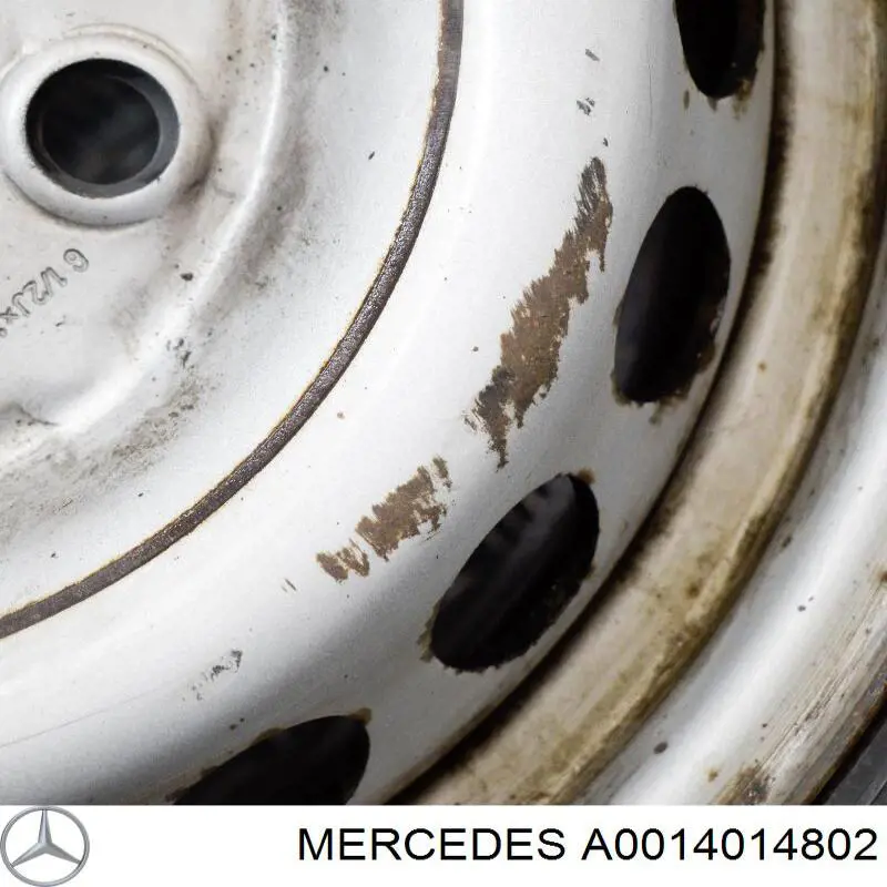 Do koszyka A0014014802 Mercedes Felgi stalowe (kute)