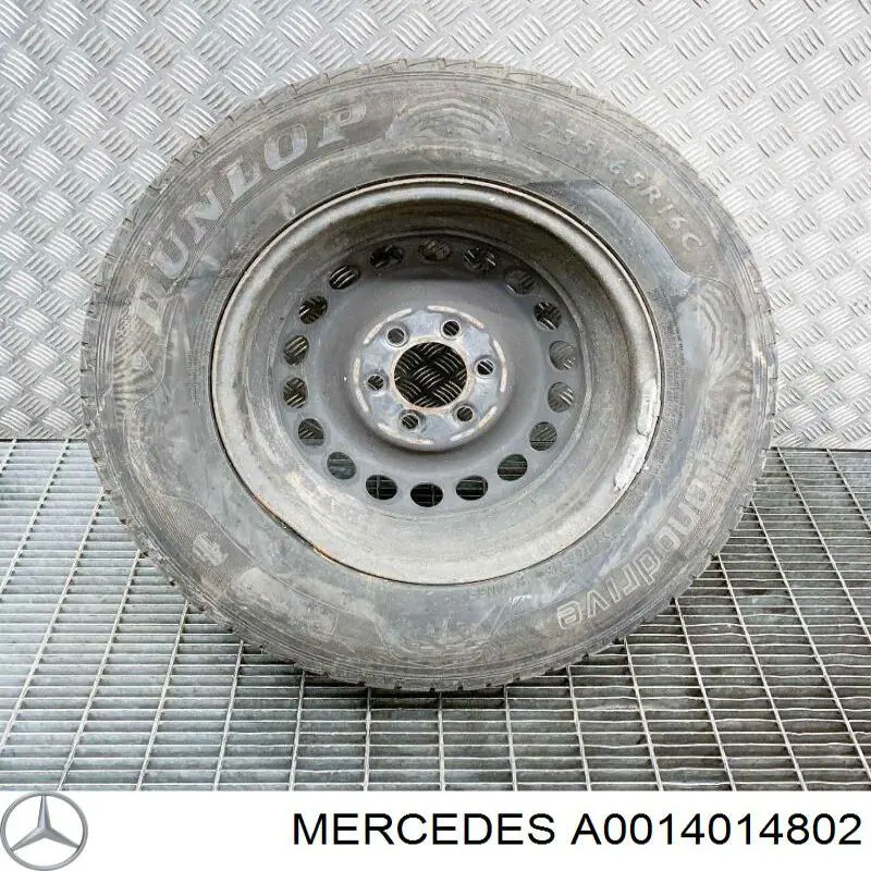 Felgi stalowe (kute) Mercedes A0014019202 cena, od 119,18 USD