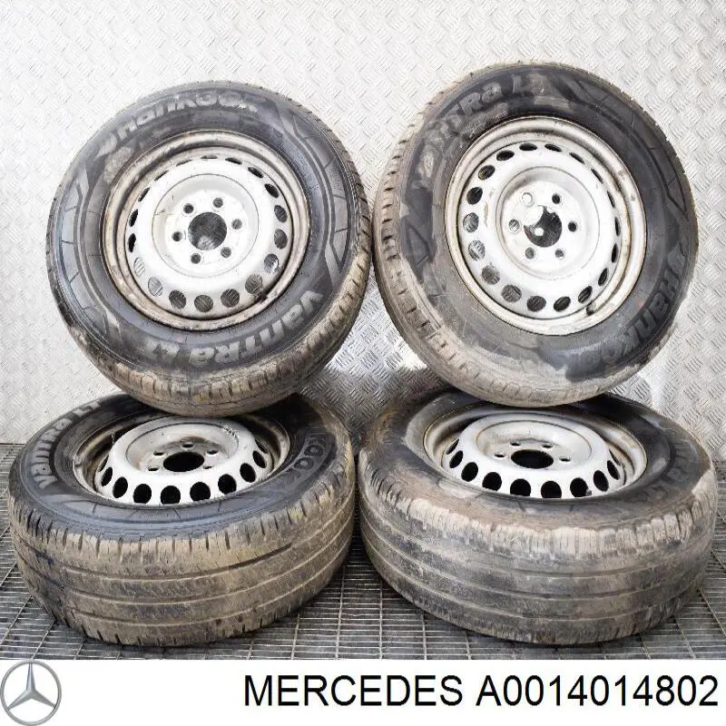 Felgi stalowe (kute) A0014019202 Mercedes