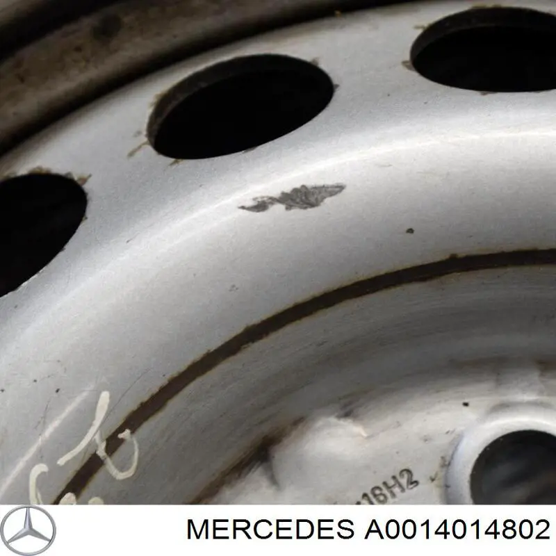 Felgi stalowe (kute) A0014019202 Mercedes