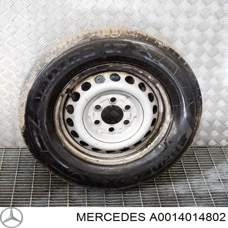 Do koszyka A0014019202 Mercedes Felgi stalowe (kute)