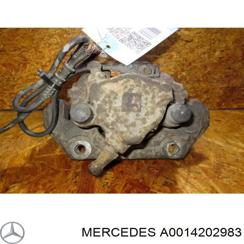 Zacisk hamulcowy przedni lewy Mercedes A0014202983 cena, od 54,48 USD