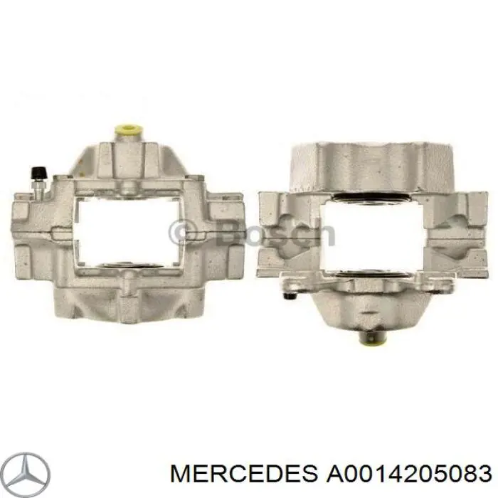 Zacisk hamulcowy tylny lewy Mercedes A0014205083 cena, od 54,48 USD