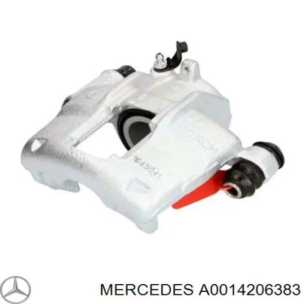 Do koszyka A0014206383 Mercedes Zacisk hamulcowy przedni lewy