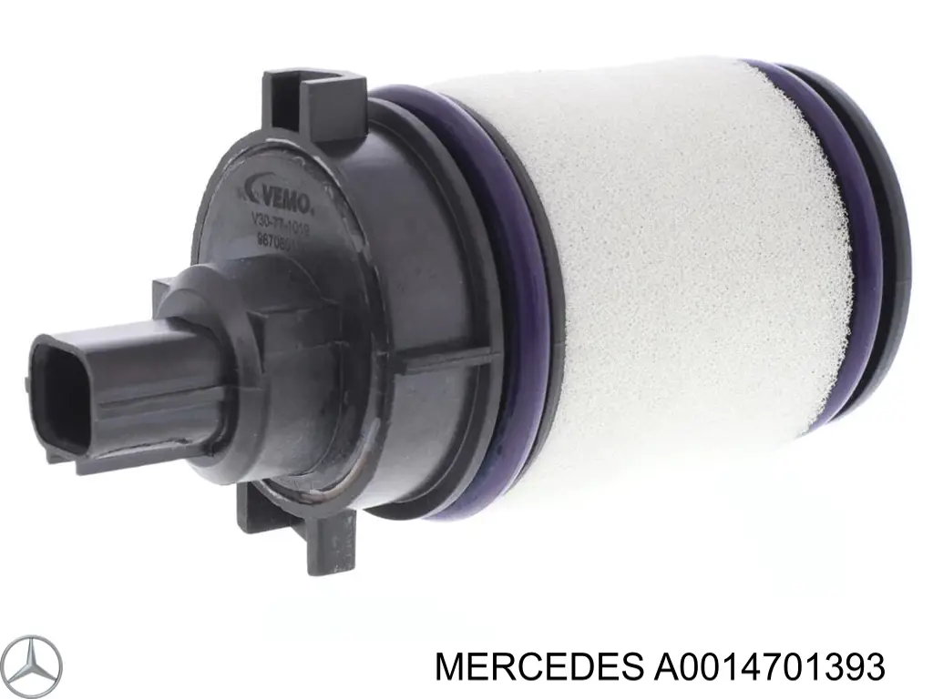 Zawór pochłaniacza oparów paliwa Mercedes A0014701393 cena, od 273,50 USD