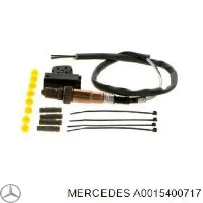 Do koszyka A0015400717 Mercedes Sonda lambda czujnik tlenu przed katalizatorem lewy